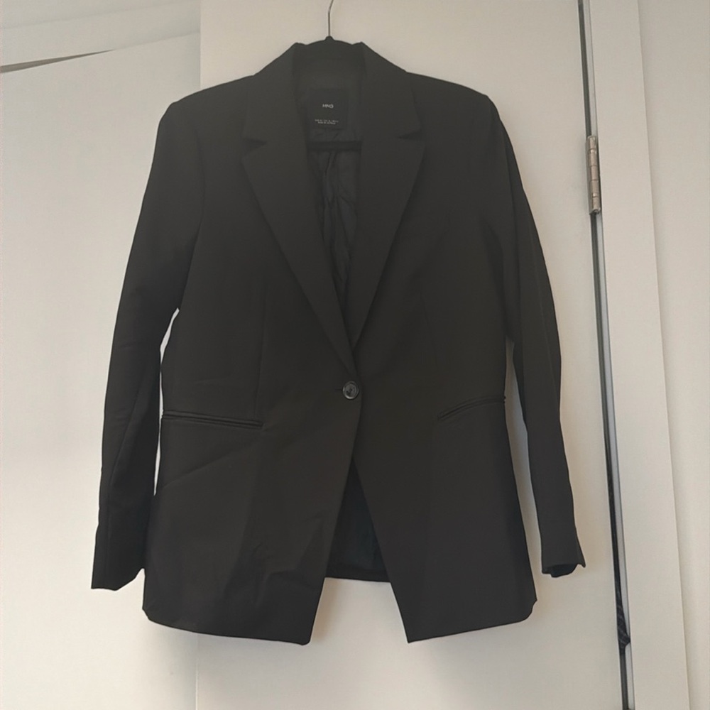 Black blazer, mango